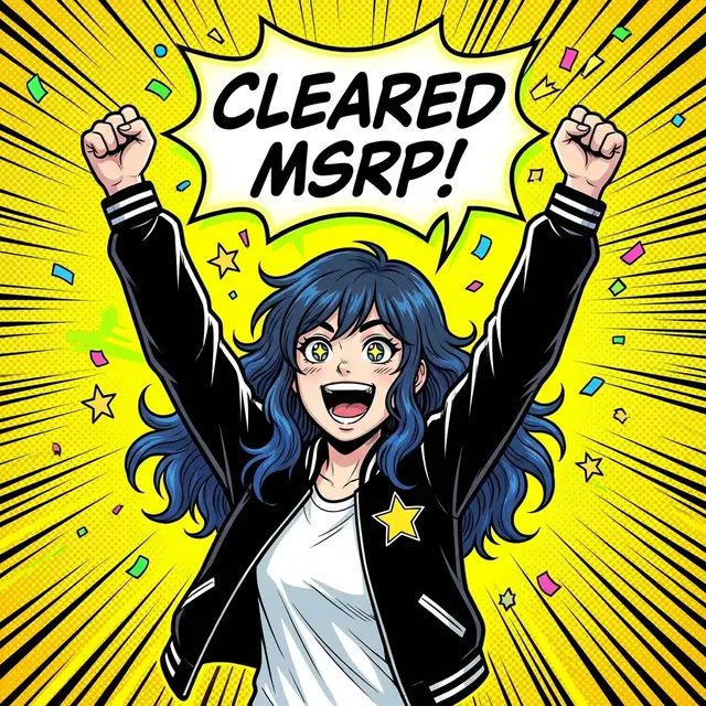 Step illustration: See if it cleared MSRP